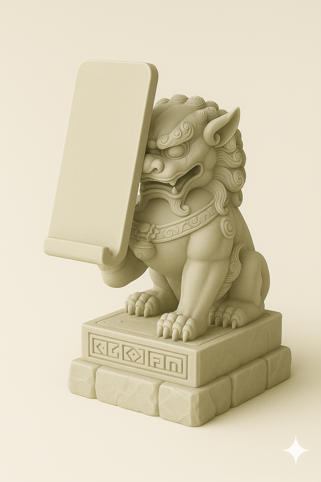Guardian Lion – Phone Stand