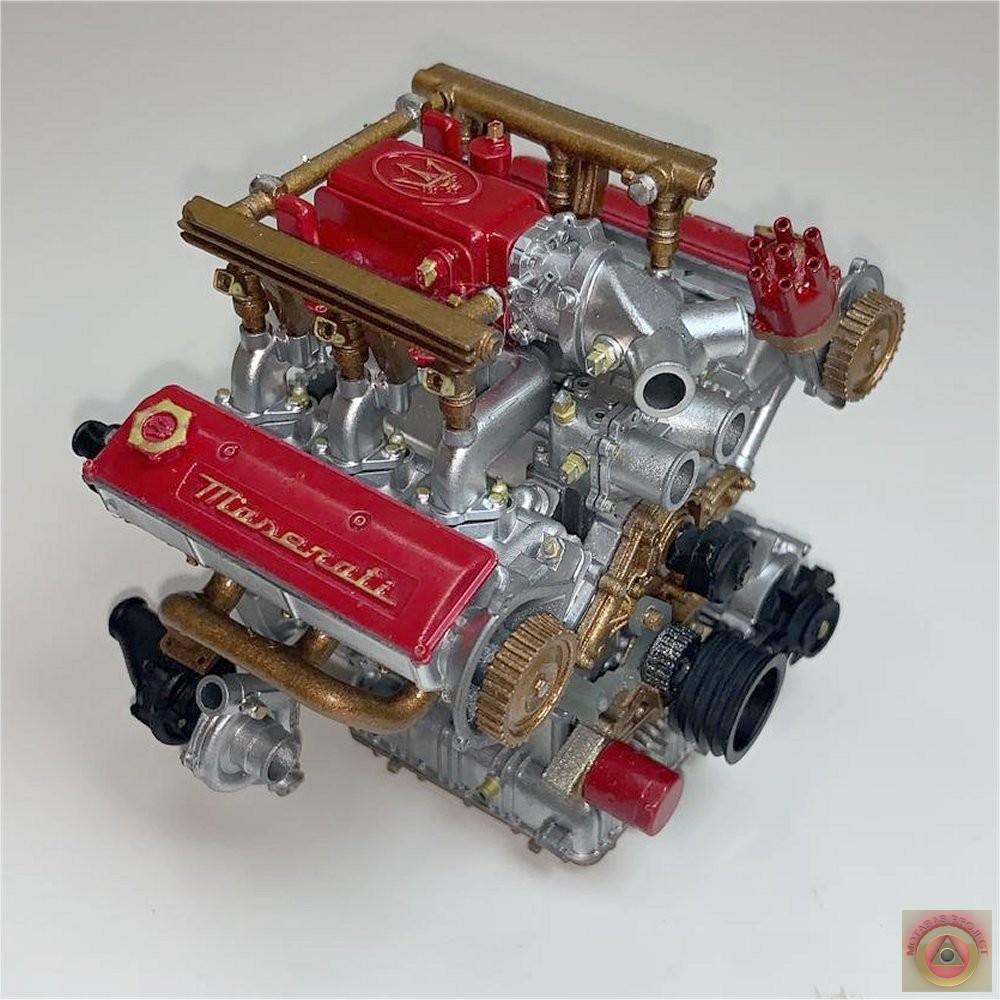 MASERATI BITURBO V6 - VALVE COVER