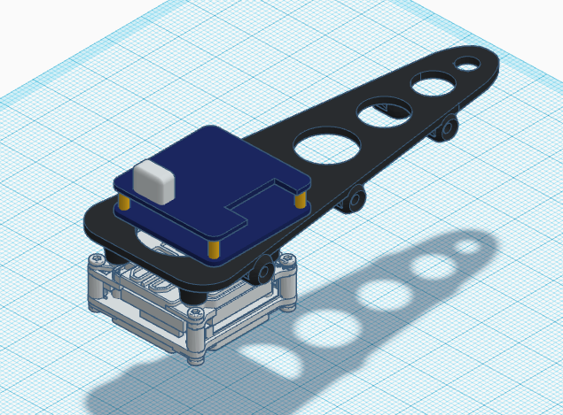 FlyPurrz Purrz.75 electronics carrier for caddx vista