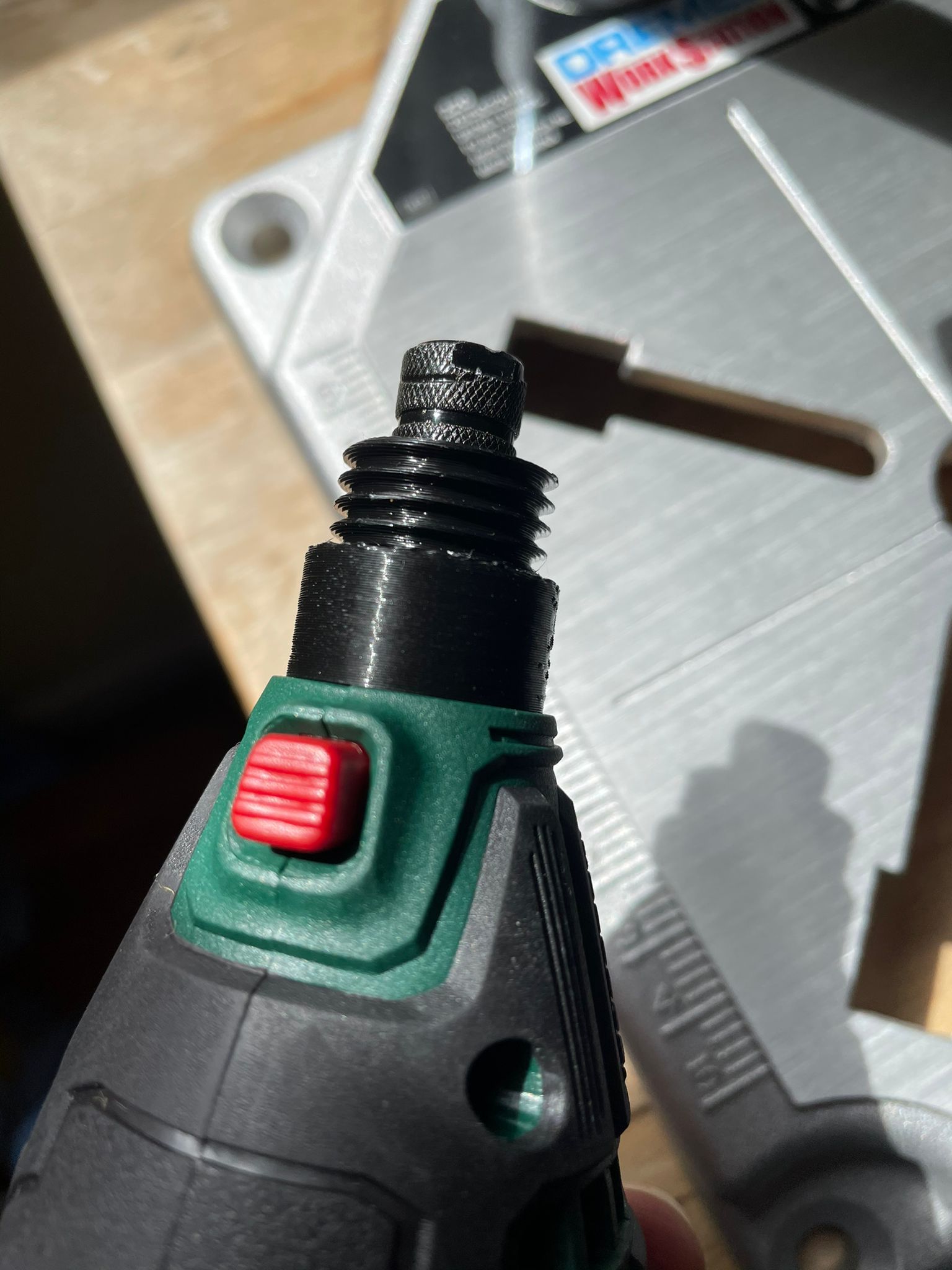 Parkside to Dremel adapter