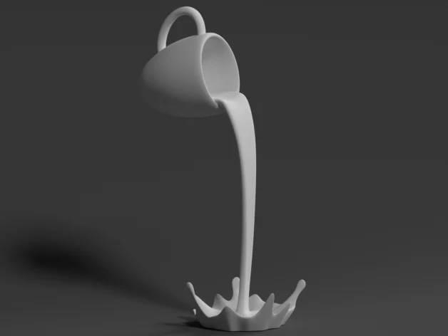 Floating Cup Sculpture