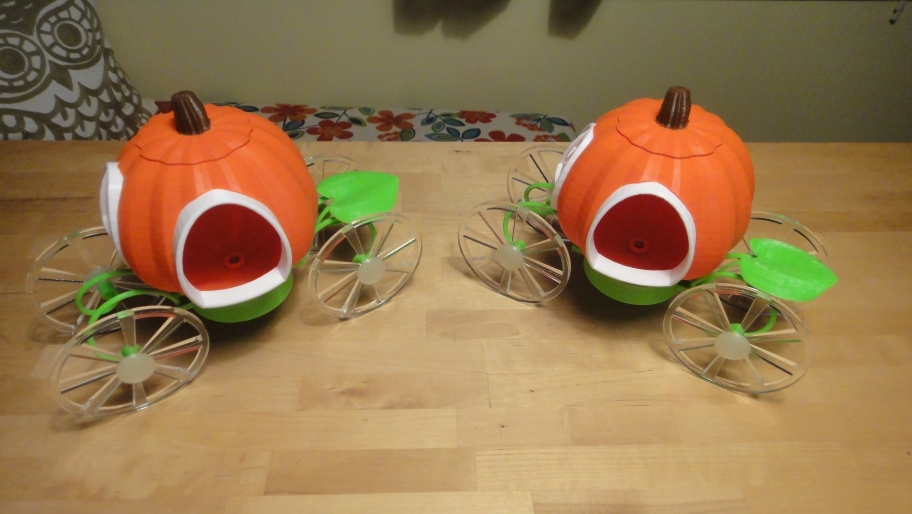 Printable Pumpkin Carriage