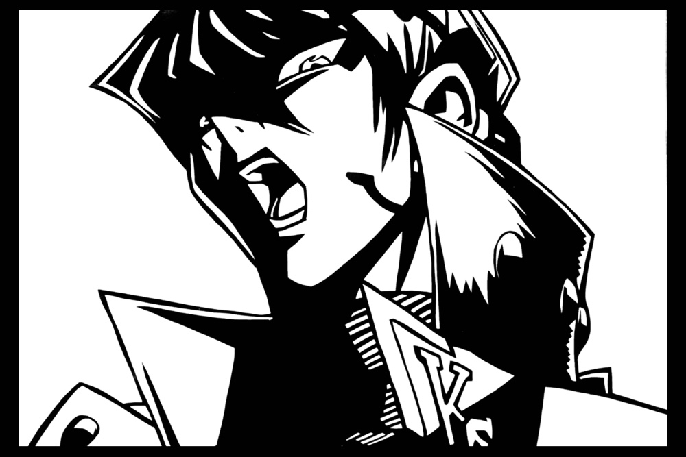 Seto Kaiba stencil 3