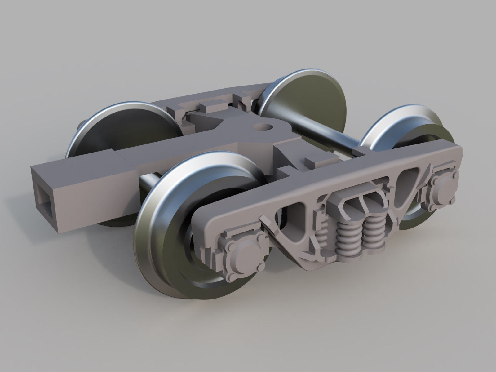 Train bogie model 18-100, HO scale