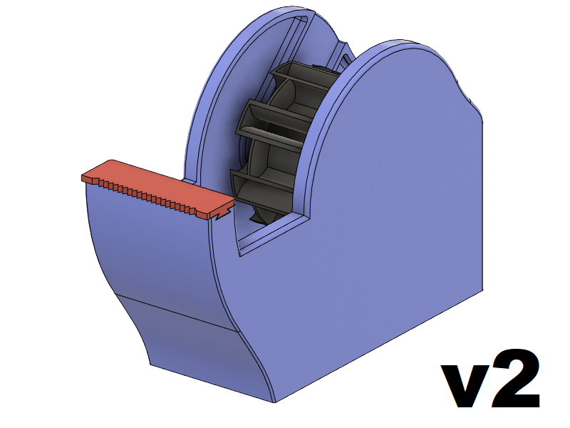 Duct Tape Roller Dispenser