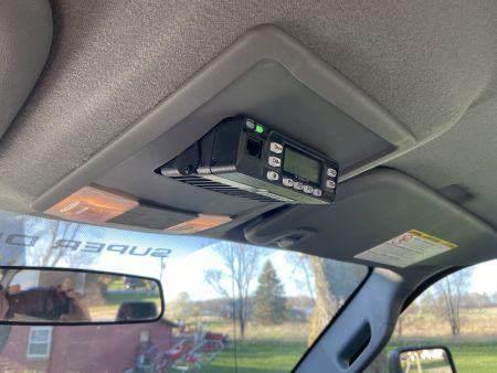 Ford Truck F-250 overhead Ham Mobile