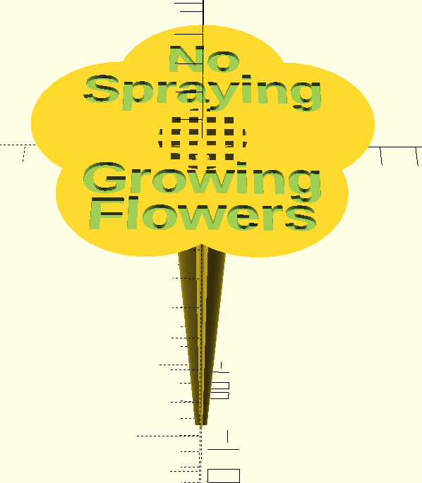 Flower Bed Marker