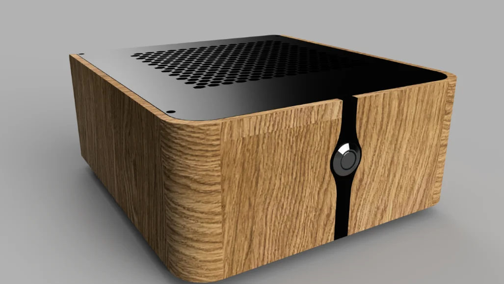 Modified Mini ITX PC Case