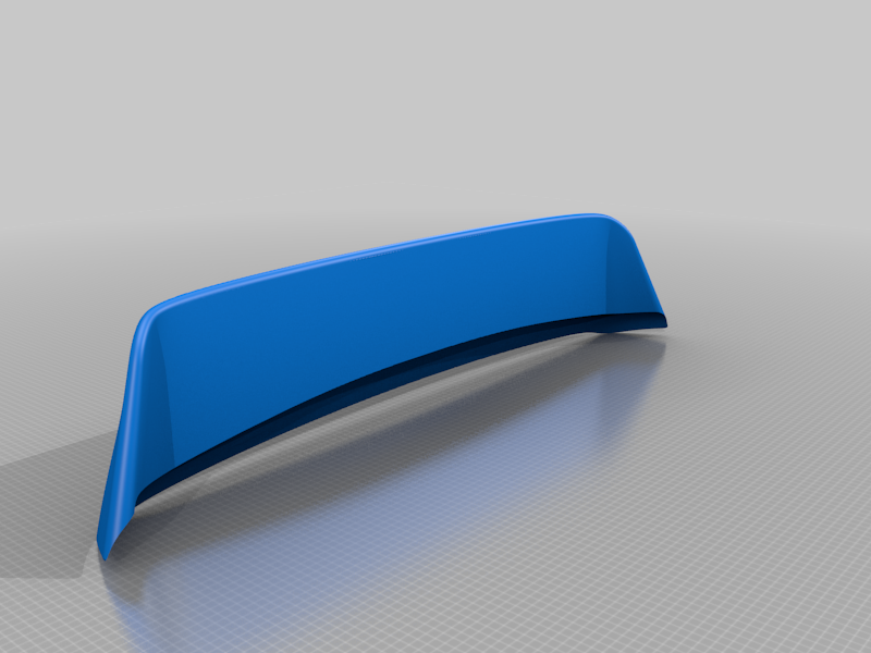 Spoiler/ducktail for Fiat Seicento