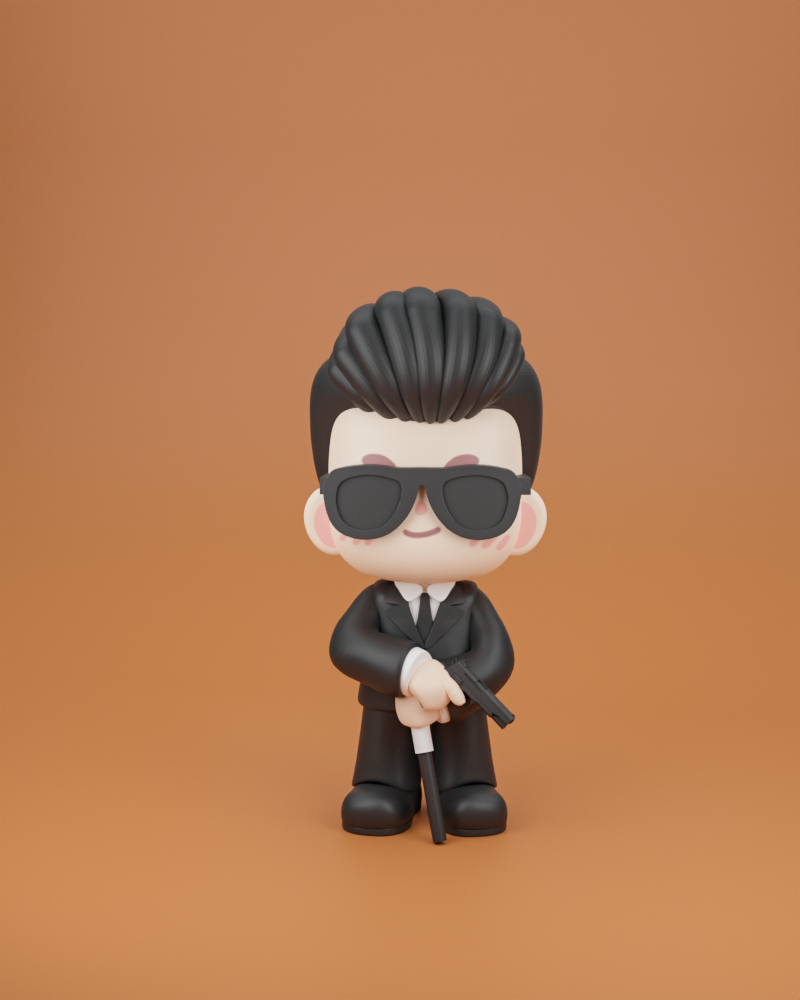 Chibit 007 : CAINE (JOHNWICK4)
