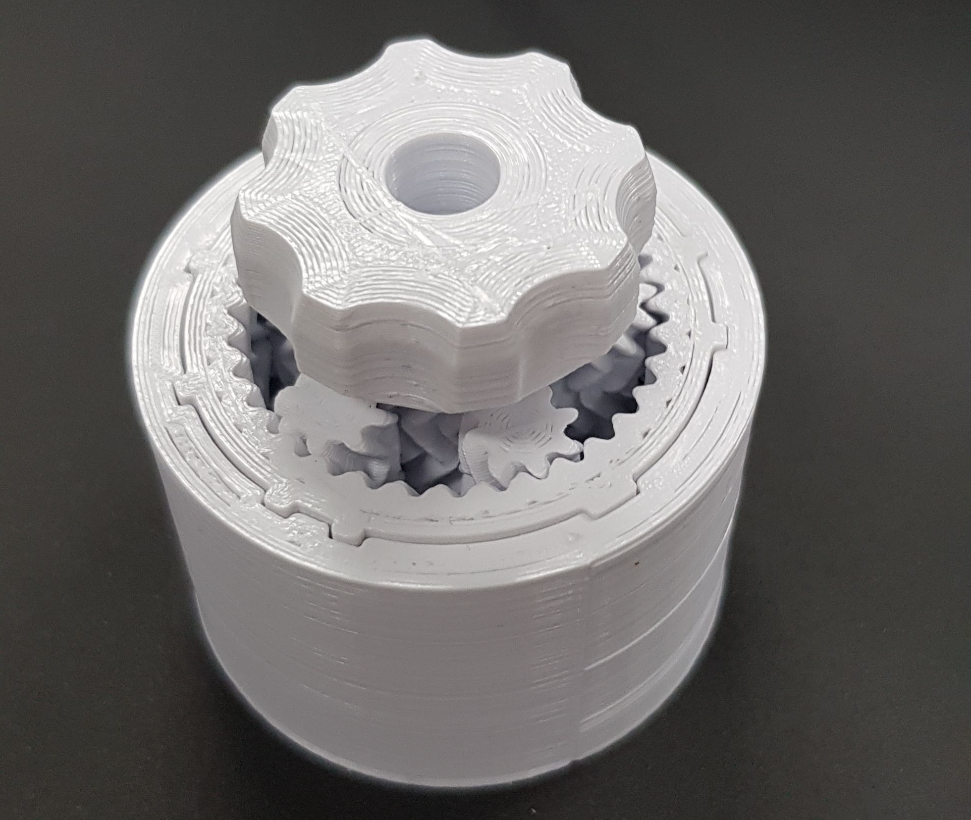 Planetary Gear Puzzle Box