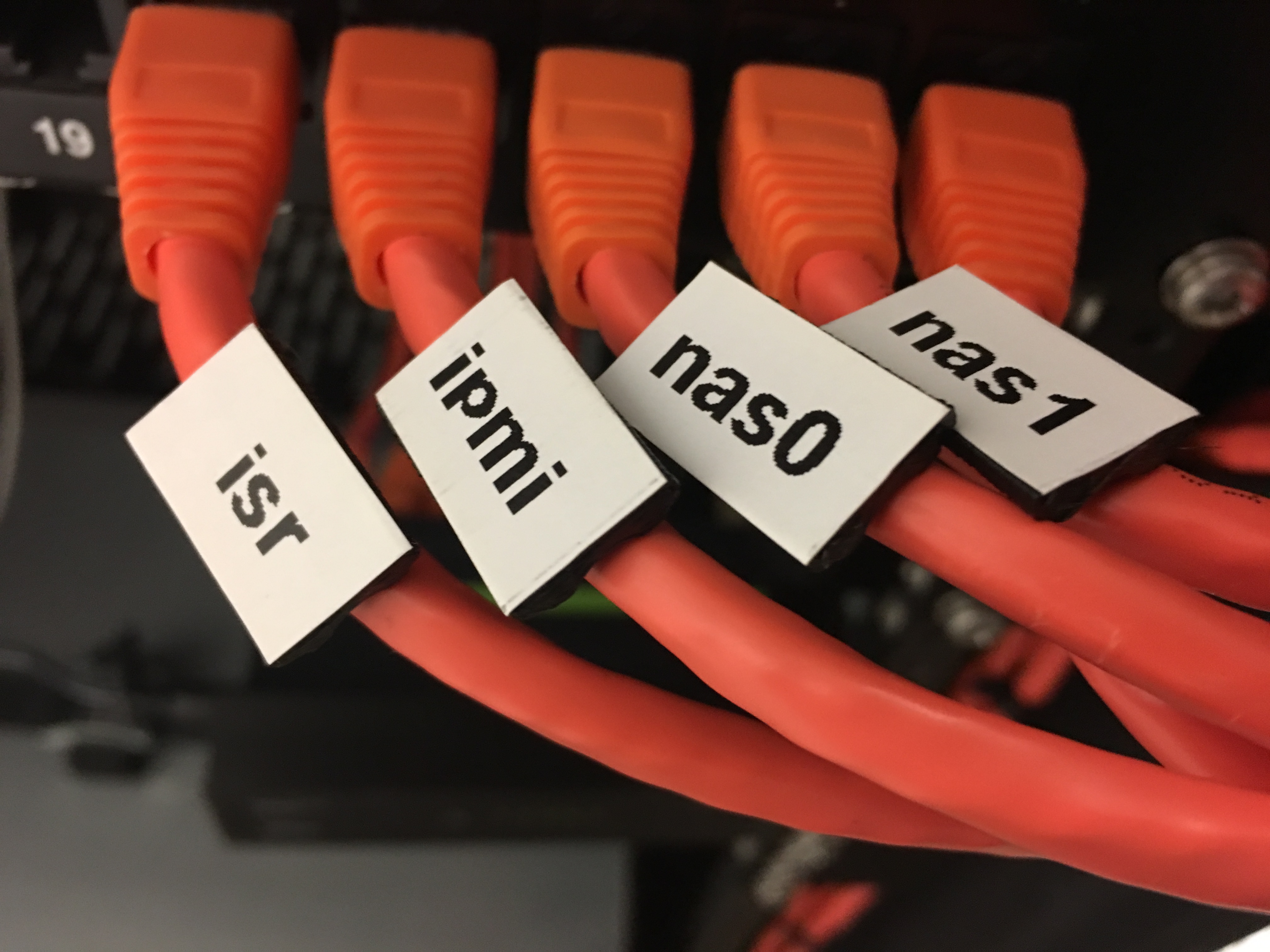Cat6 Cable Clip for DYMO Labels