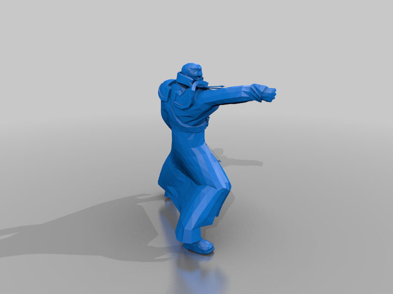 2,500 followers - eisonhorn firing pistol pose - 40k - inquisition
