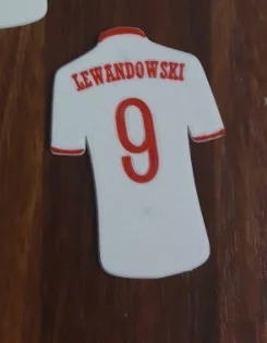 LEWANDOWSKI HOME Shirt Poland 2020 with magnets
