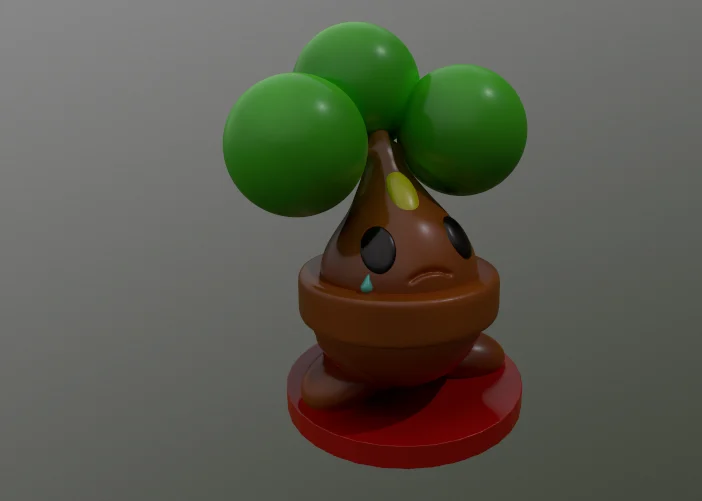 Pokemon Bonsly #438 Figure