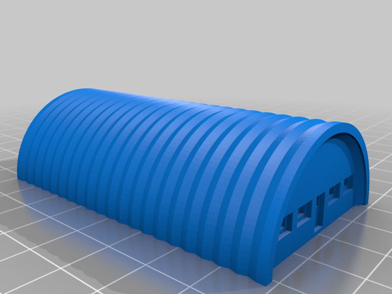 6mm Quonset Hut 2A & 2B - Hexed and Hexless