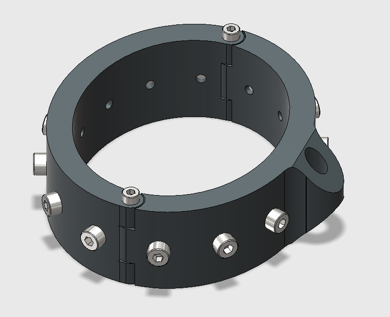 Ankle/leg cuffs 65x78 mm