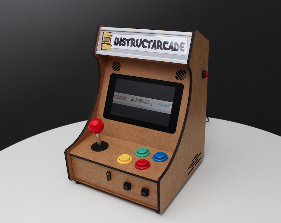Mini Pi-Powered Arcade Machine