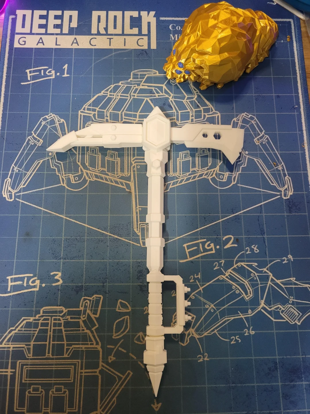 DRG Pickaxe Assembly