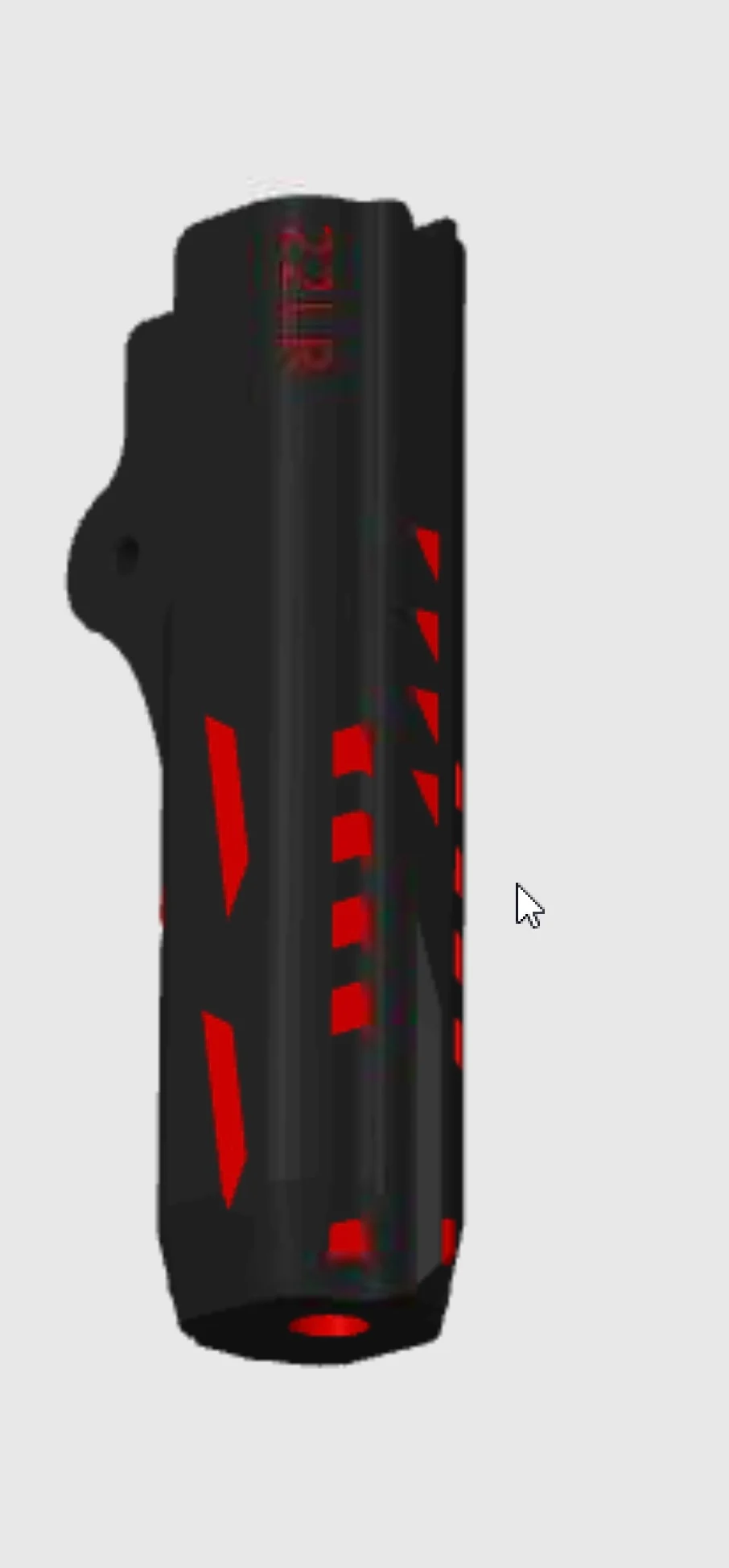 Harlot extended muzzle/grip
