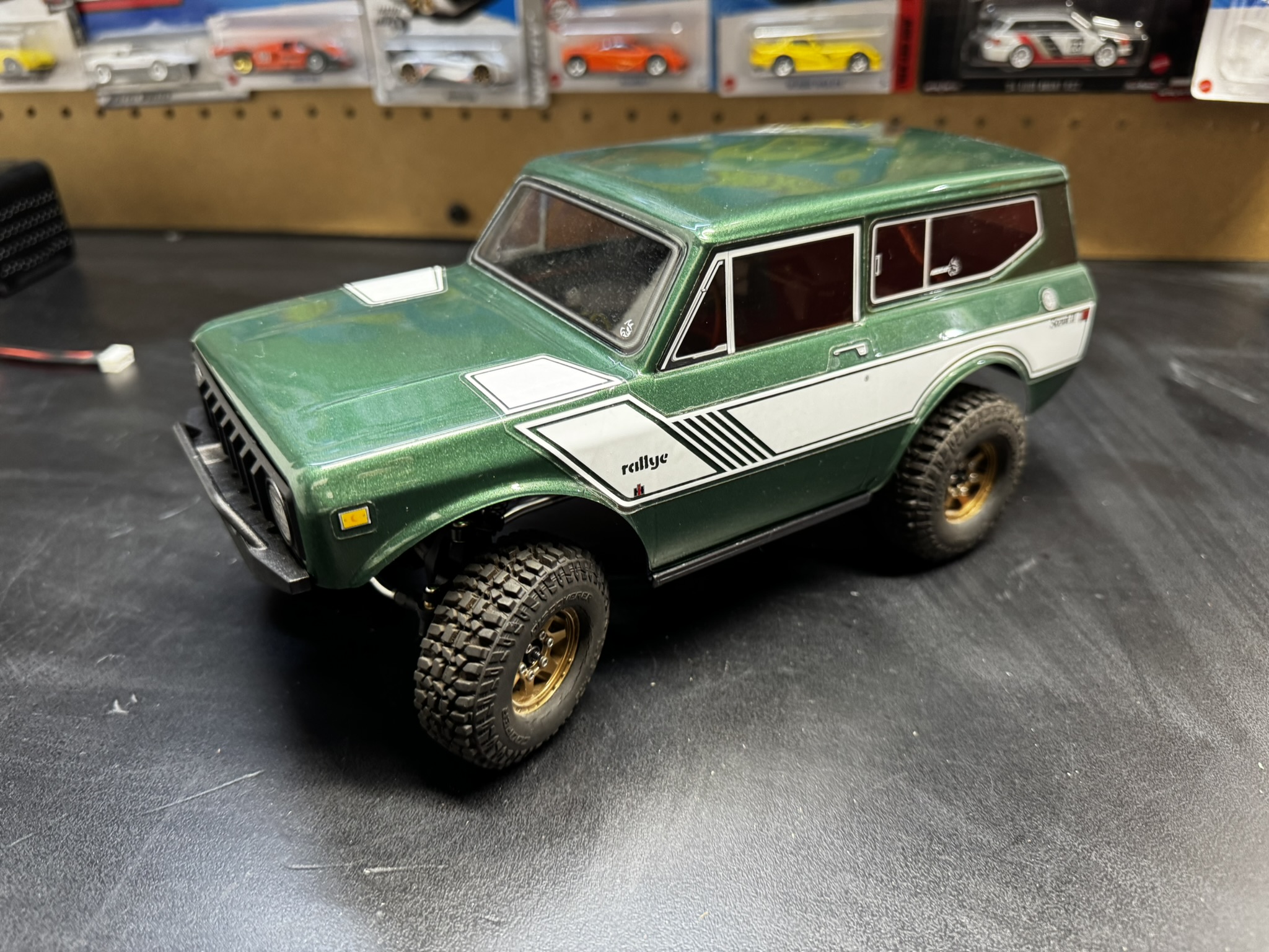 Redcat Ascent 1/18 Scout body mount and skid plates