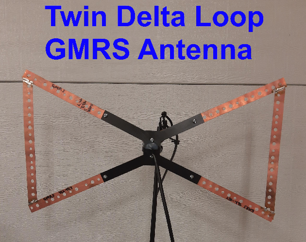 GMRS Twin Delta Loop Antenna