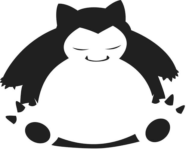 Snorlax stencil