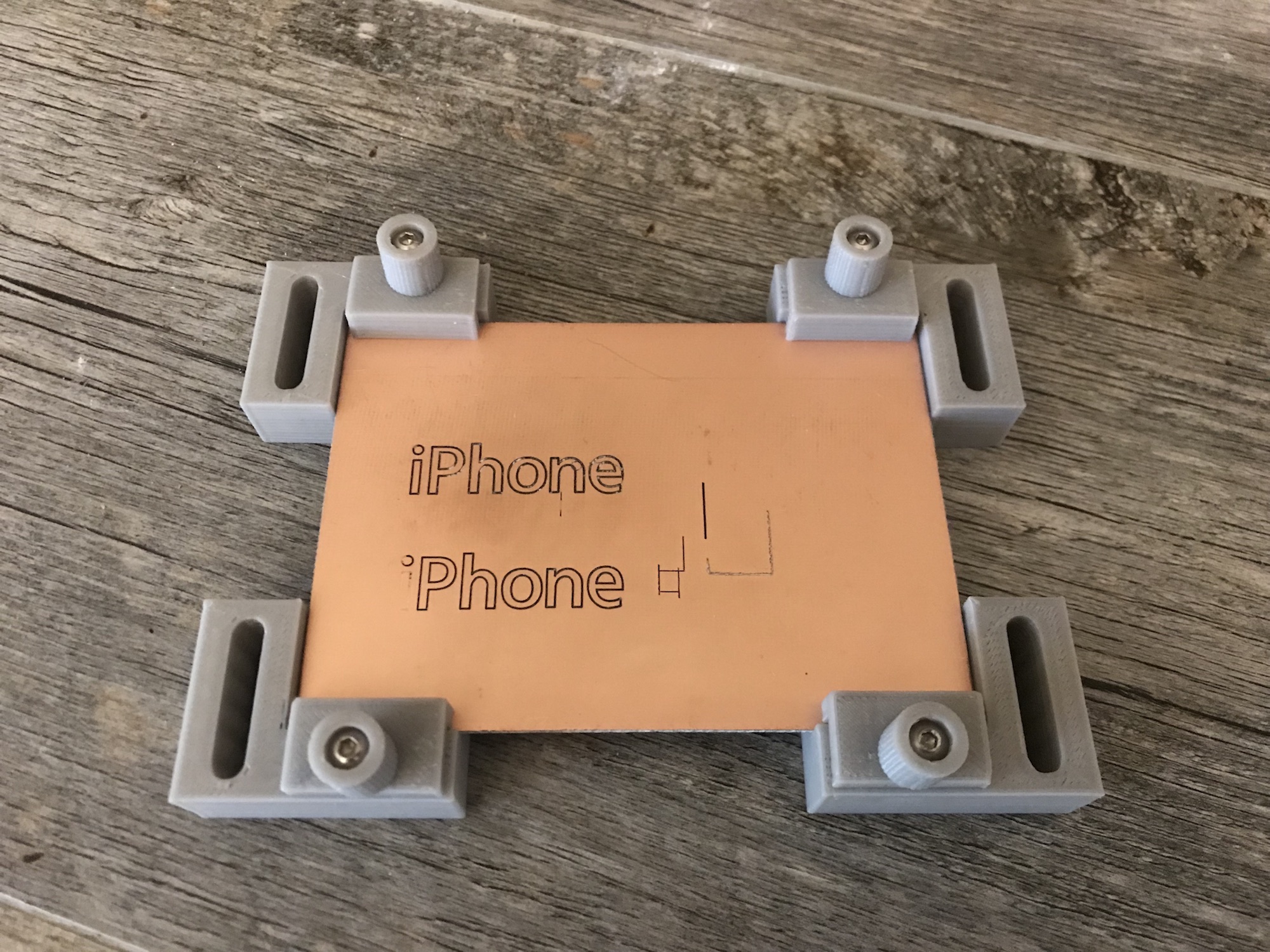 CNC PCB Holder