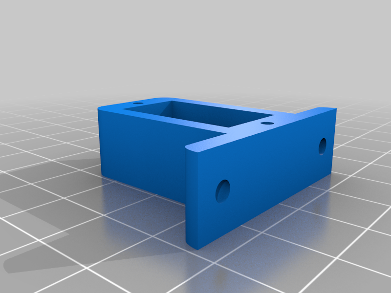 Support MicroServo SG90 vertical