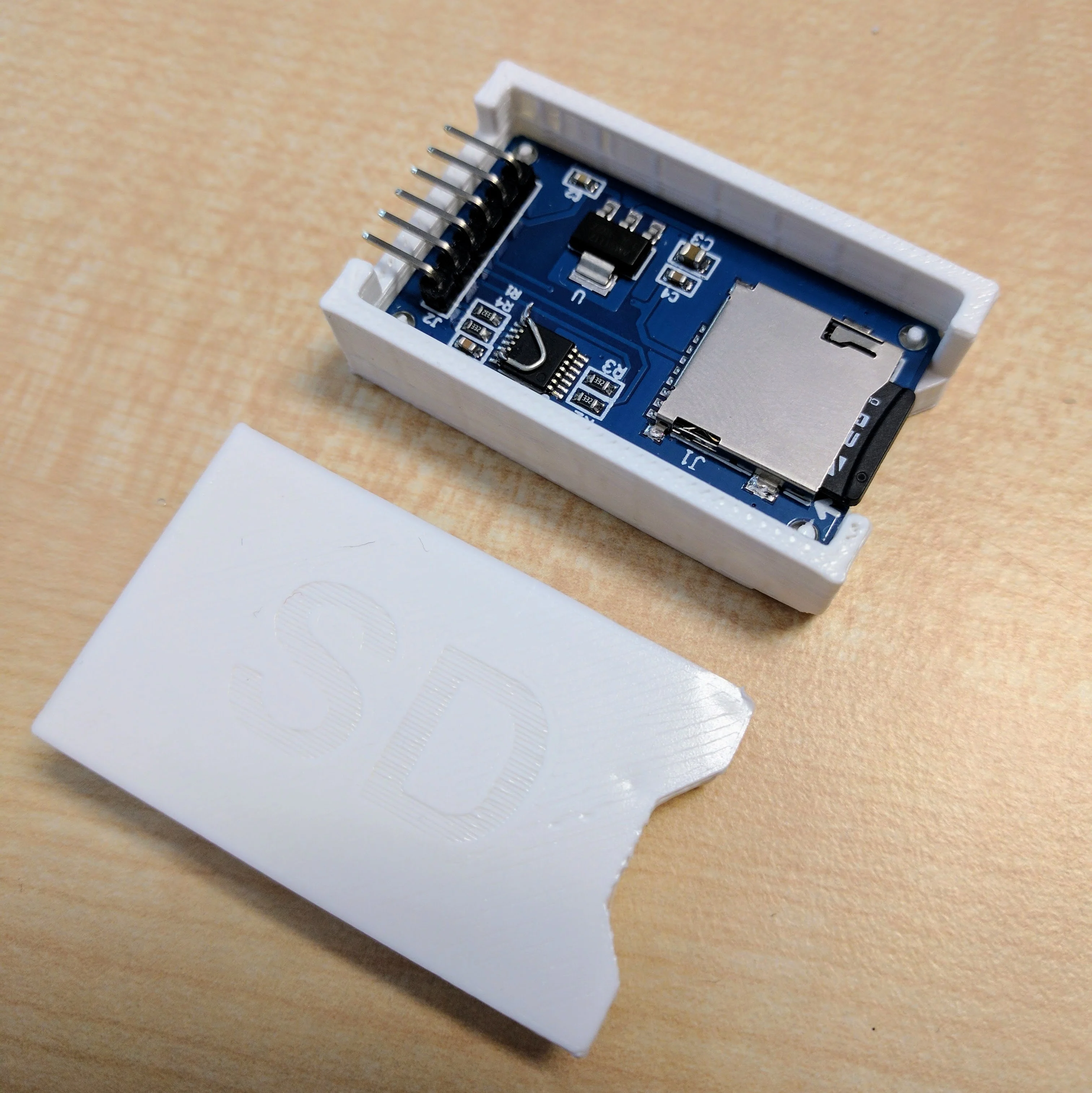 Micro SD Card Reader Case Housing Catalex