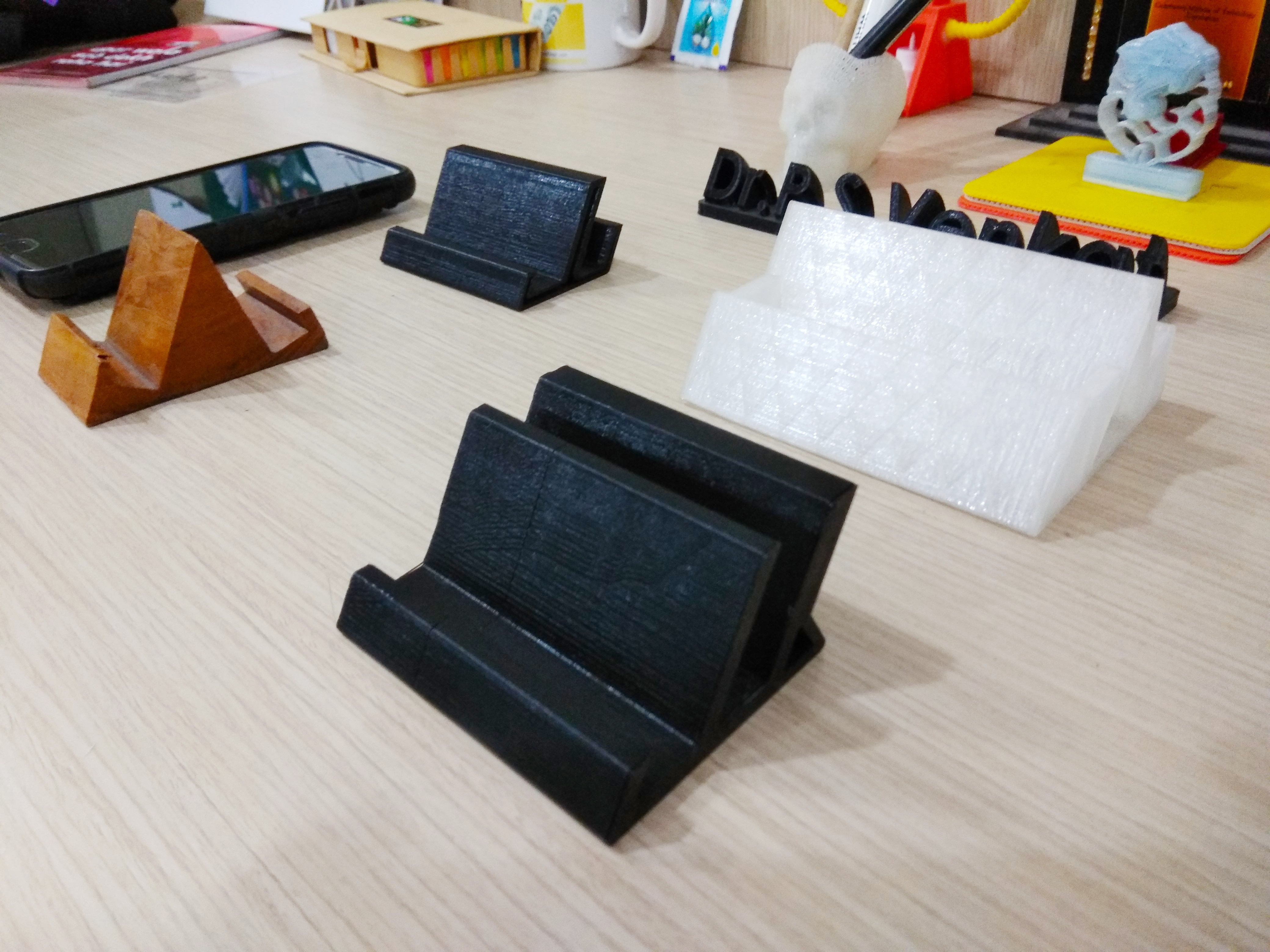 Mobile Phone cum Visiting Card Stand