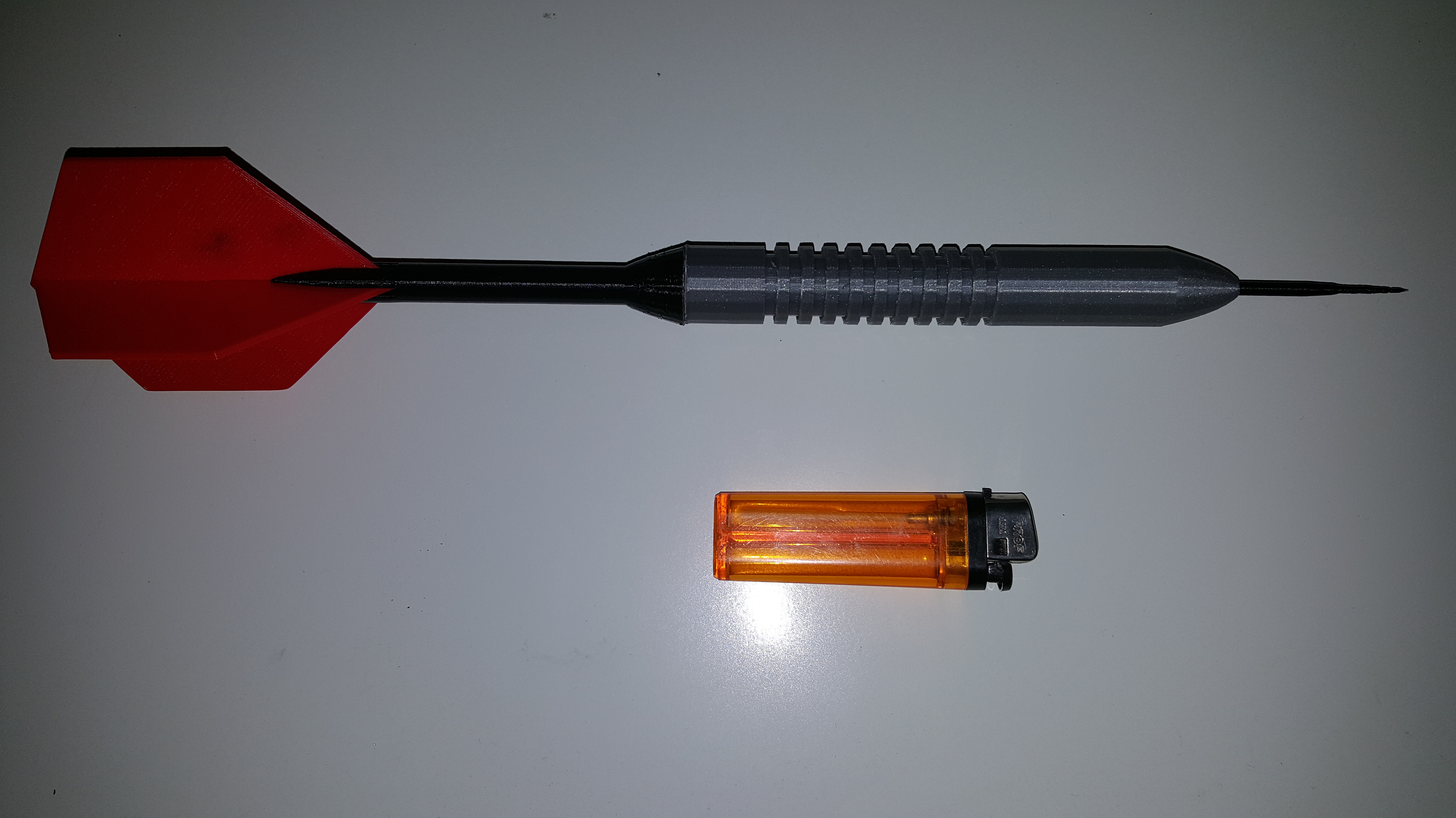 Jumbo steel dart