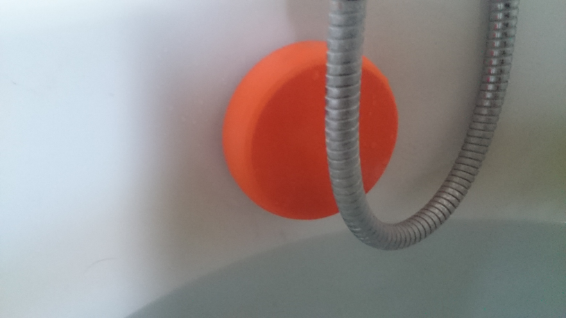 Bouton ouverture valve baignoire