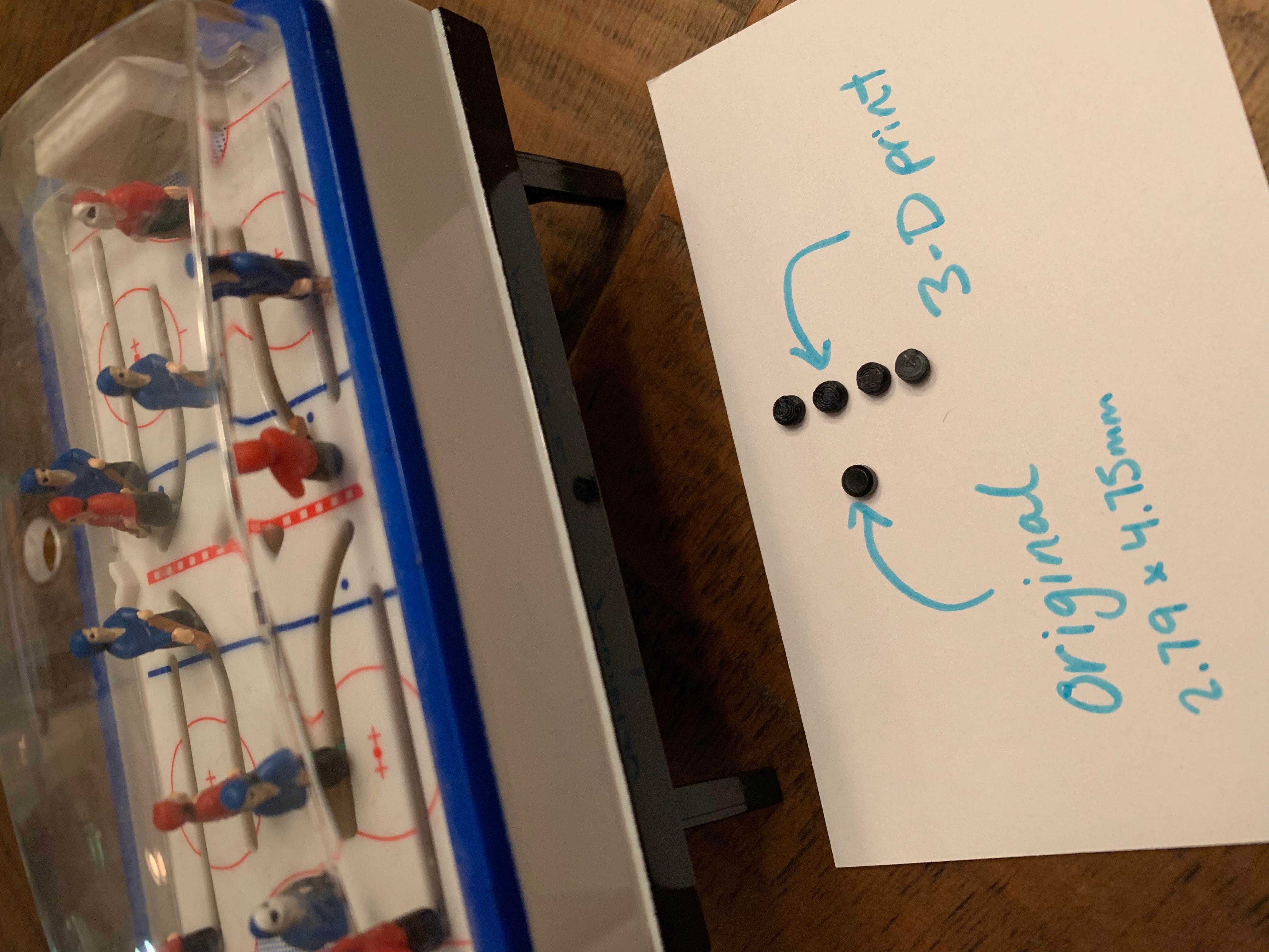 Replacement Mini Hockey Pucks
