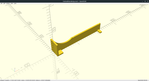 Cabinet Handle Jig