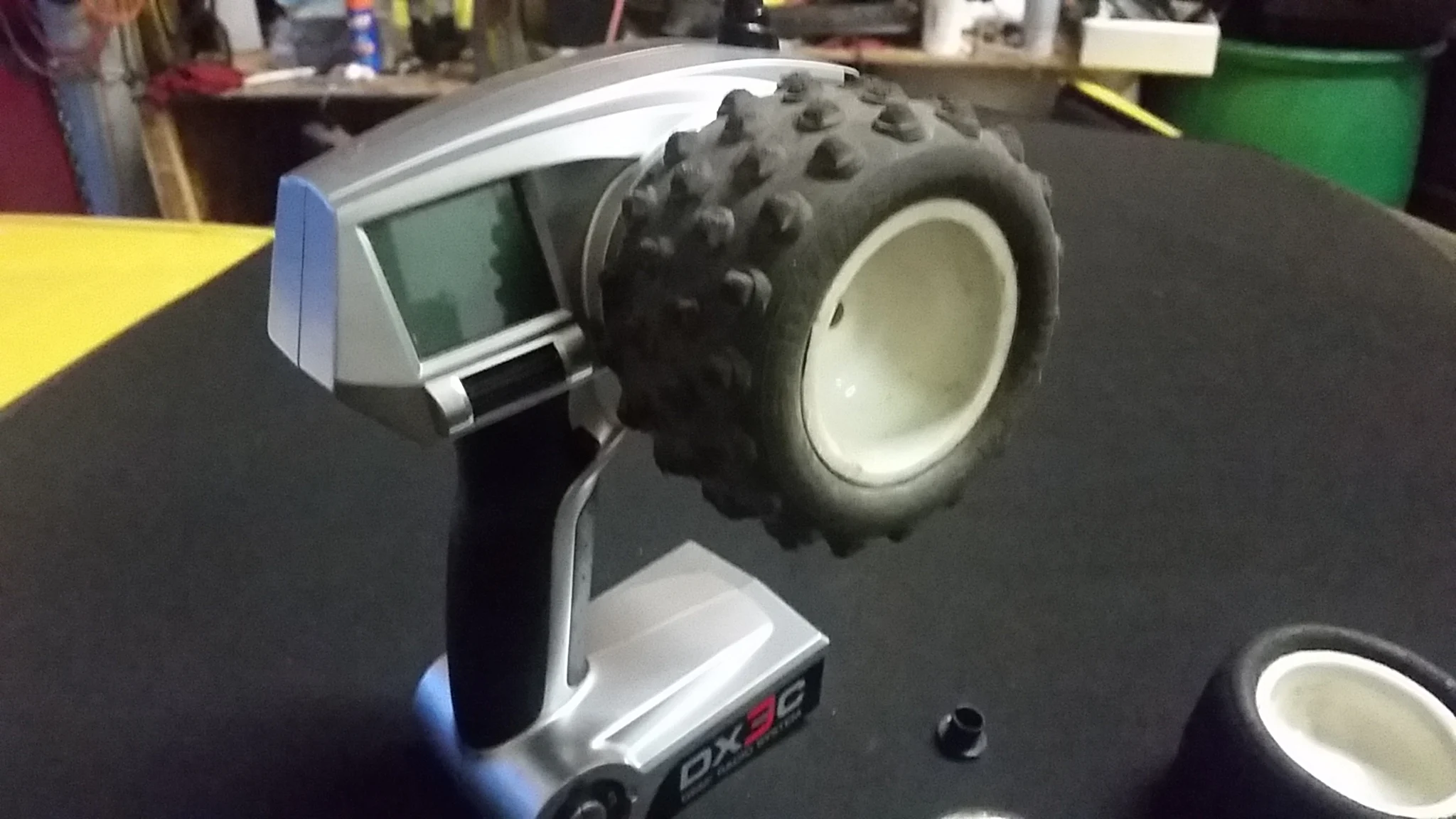 Spektrum DX3 to 12mm Hex RC wheels hub adapter