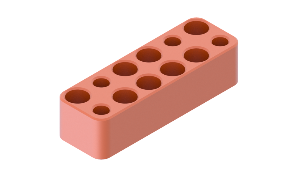 1x3x0.75 Fixture Block