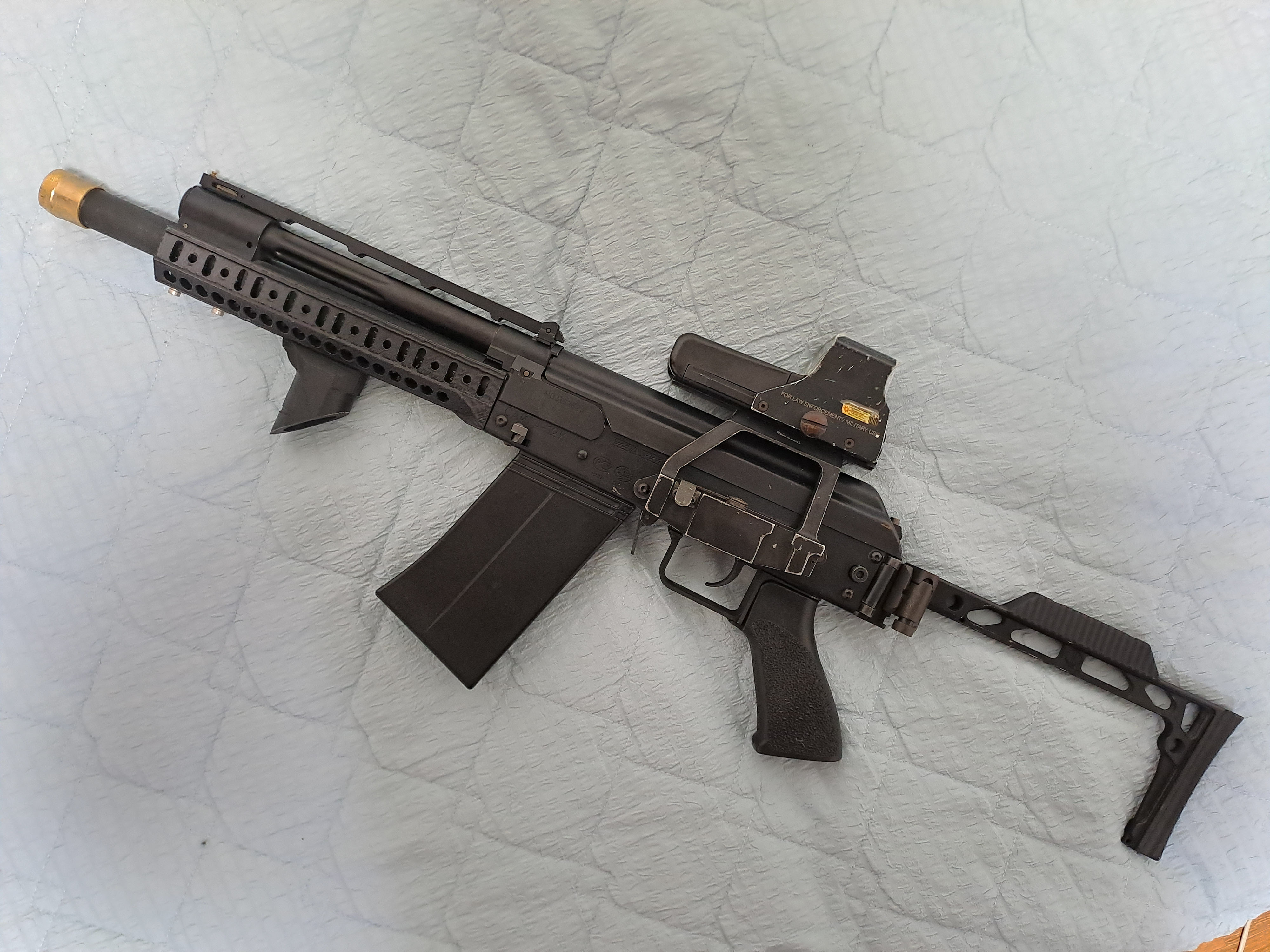 Zenitco style handguard for Tokyo Marui Saiga 12K