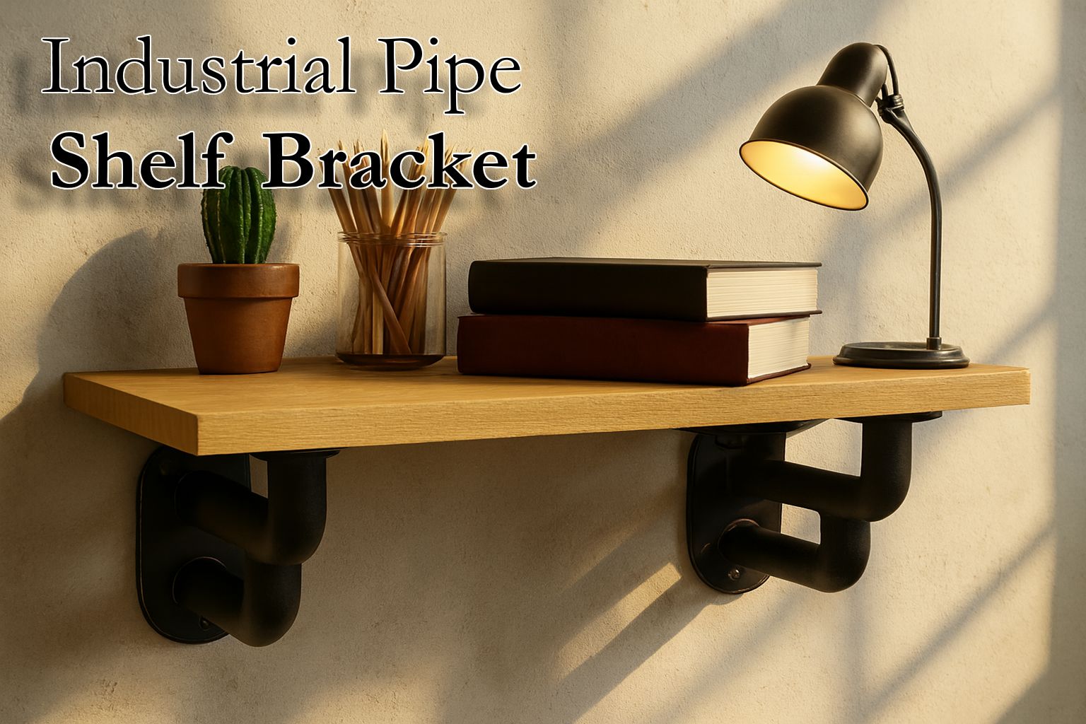 Industrial Style Shelf Bracket