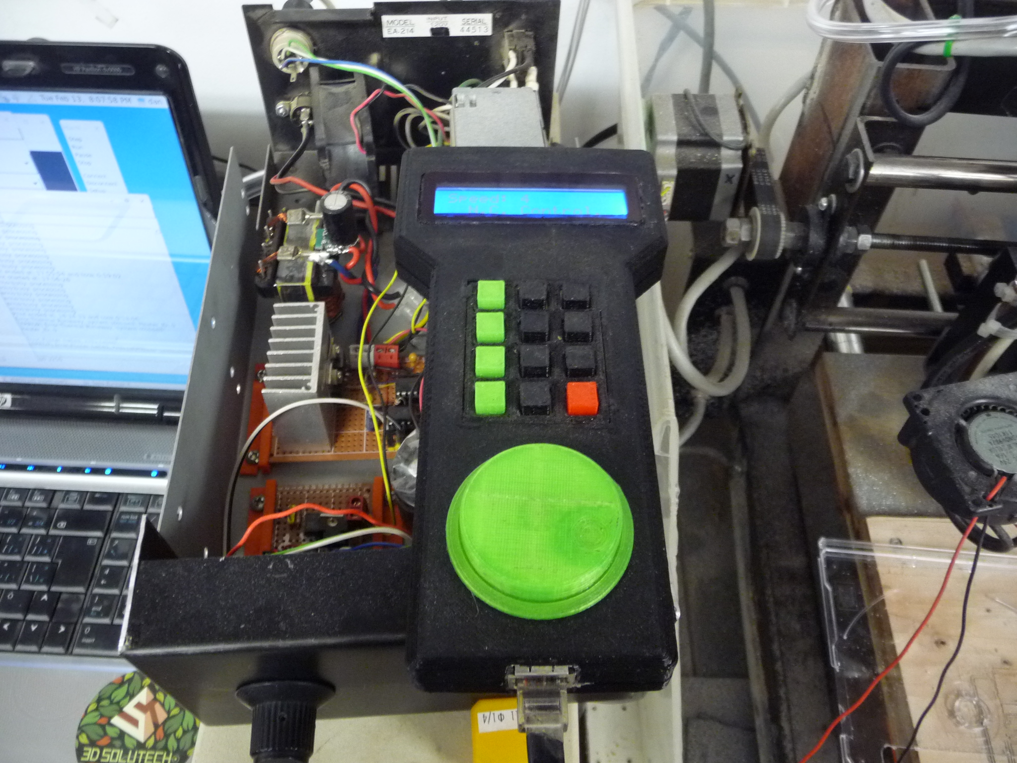 Knob for cnc control pendant