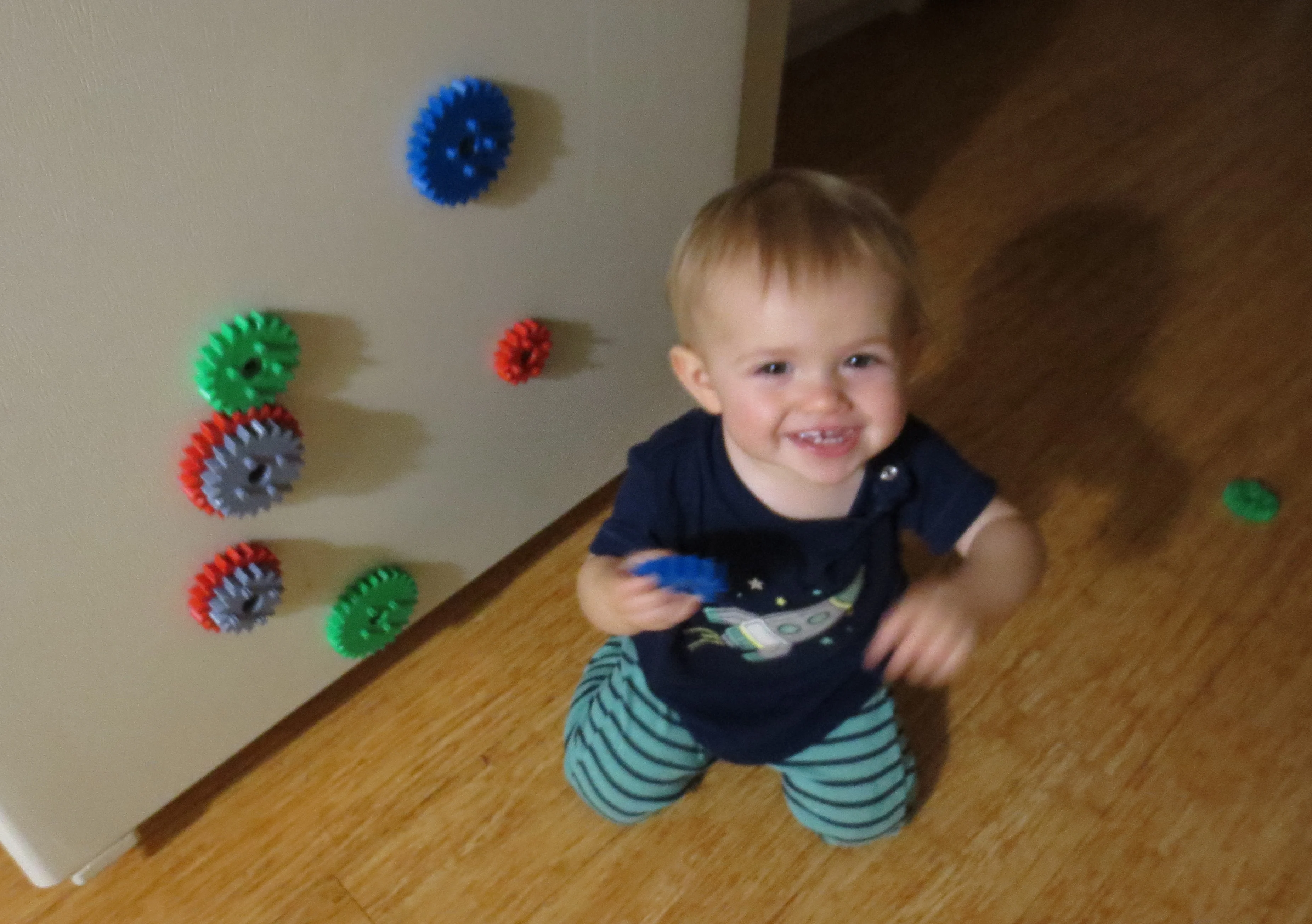 Refrigerator Magnet Gear Spinners