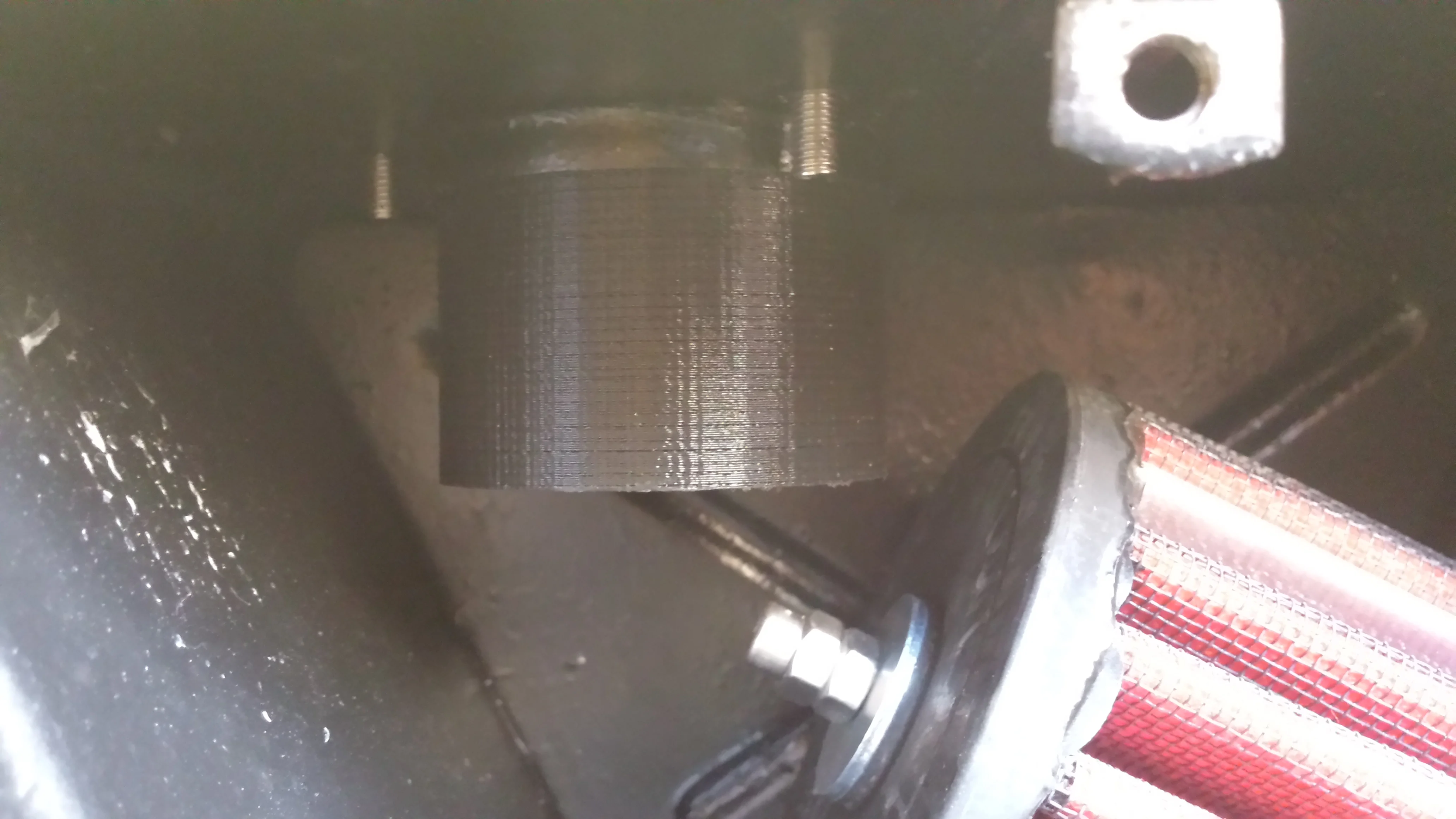 1970s 50cc Gilera Airbox silencer