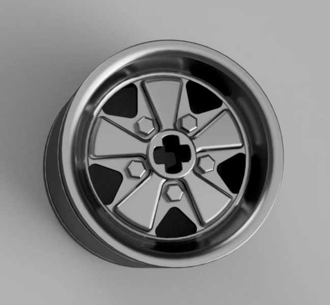 LEGO® compatible 30.4x20 PORSCHE (FUCHS & ATS) wheels