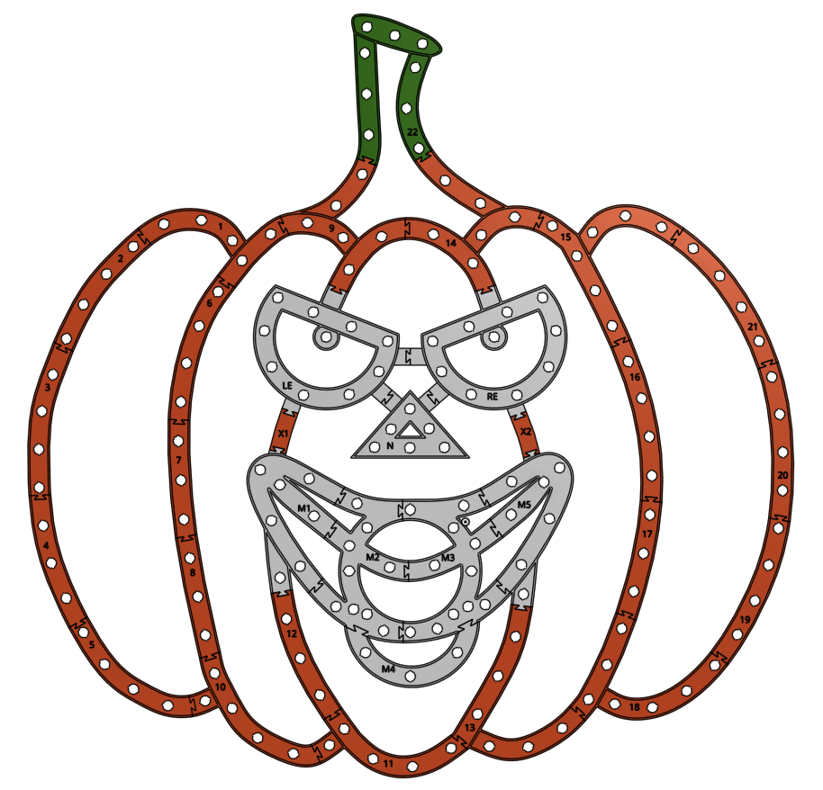 Singing Scary Pumpkin
