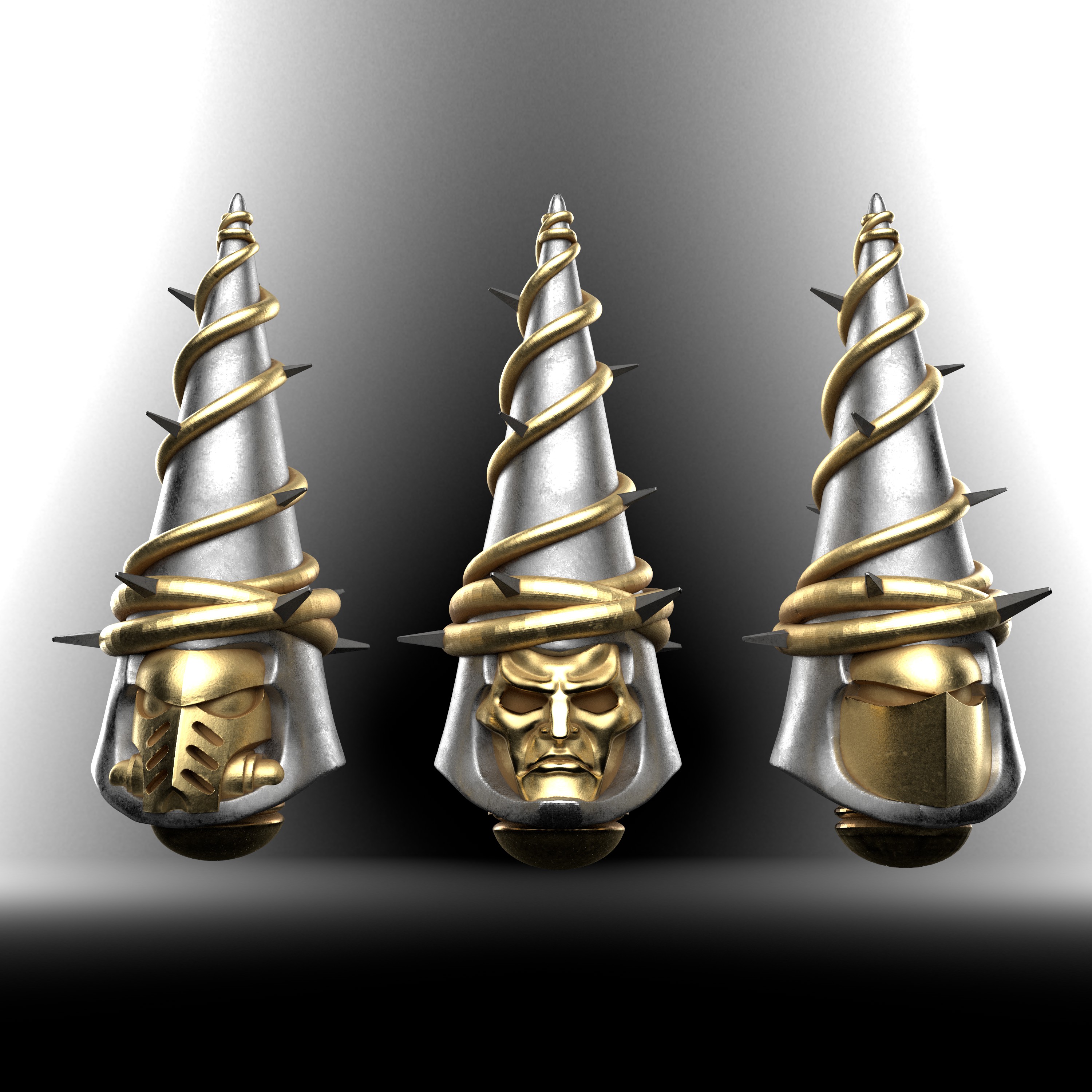 Space blasphemous inquisitor helmets