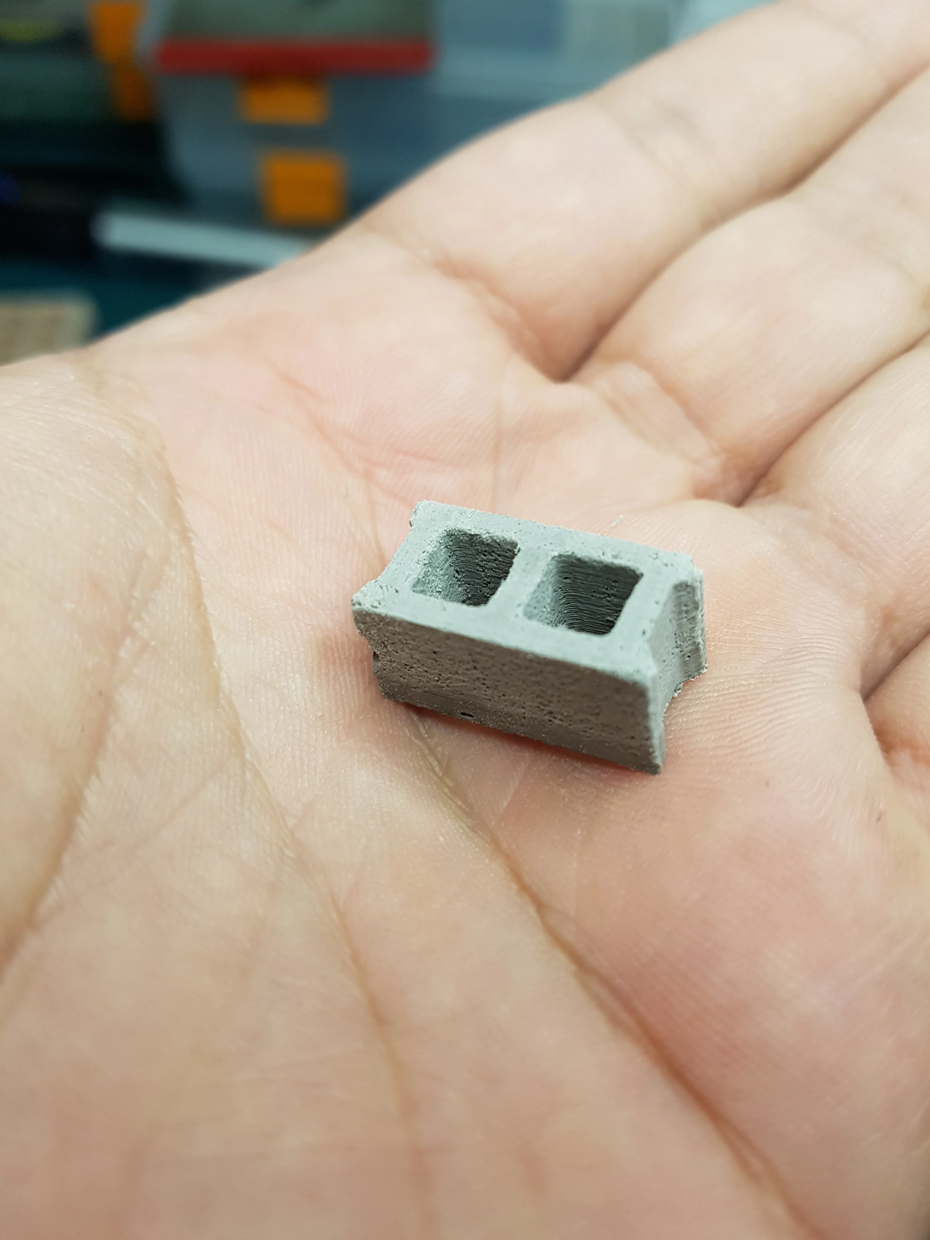 Concrete Cinder Block mold 1/20