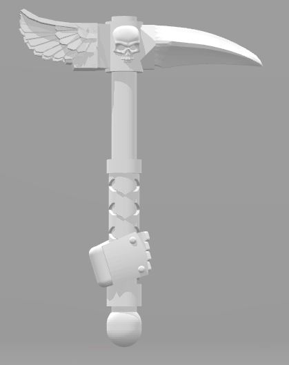 Armor piercing hammer of the gloomy angels