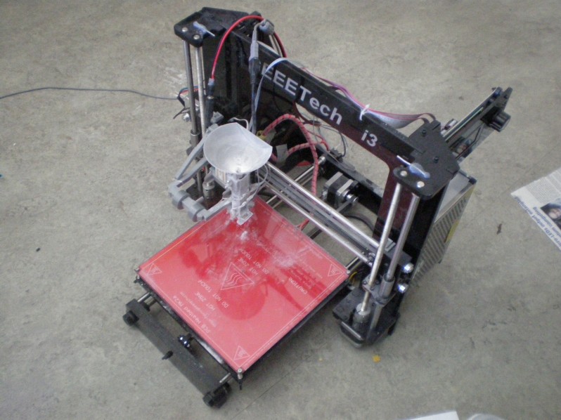 Full color 3d printer parts for Geeetech i3 printer