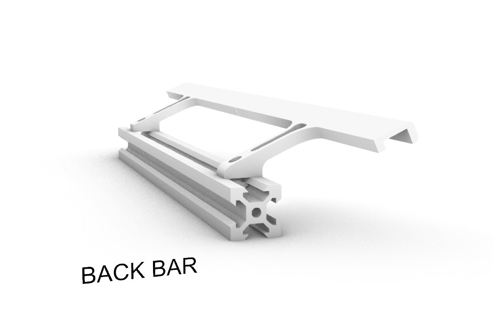 Ender 5 LED strip holders