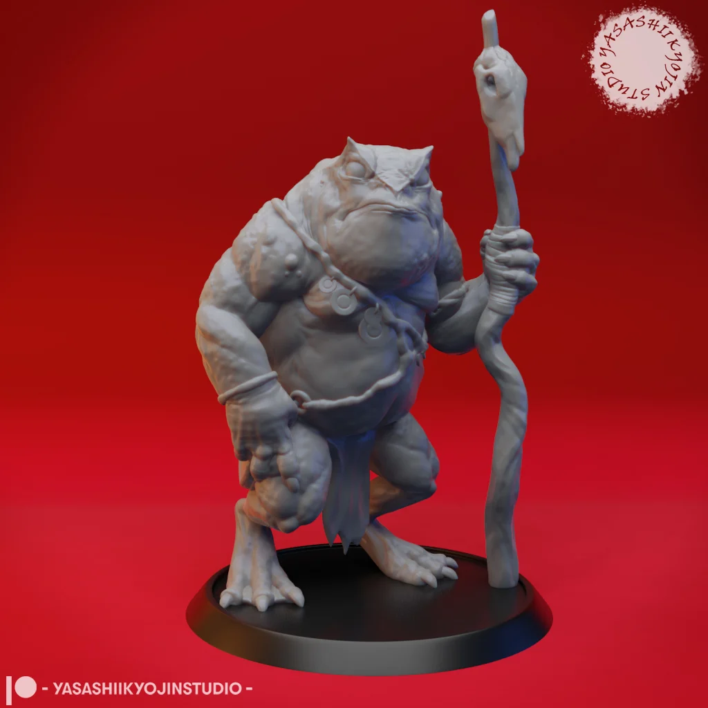 Slaad (Green) - Tabletop Miniature